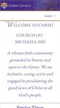 Mobile Screenshot of christstmichaels.org